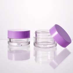Mono PET Cosmetic Jar with Lid Recyclable 10ml 15ml